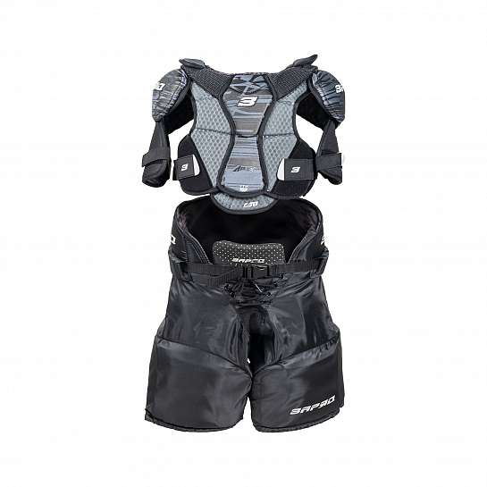 Детское снаряжение (наплечники, налокотники, брюки, щитки для голени, перчатки)