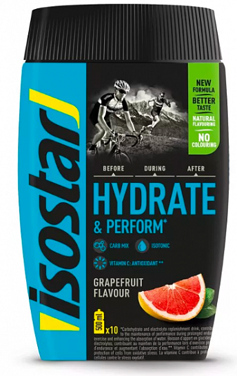 Изотонический напиток Isostar Hydrate & Perform Грейпфрут 400 г