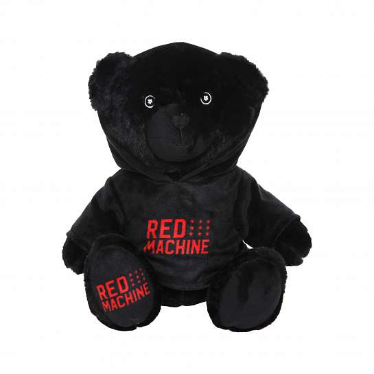 Softoy Мягкая игрушка Медведь в черной толстовке 30см