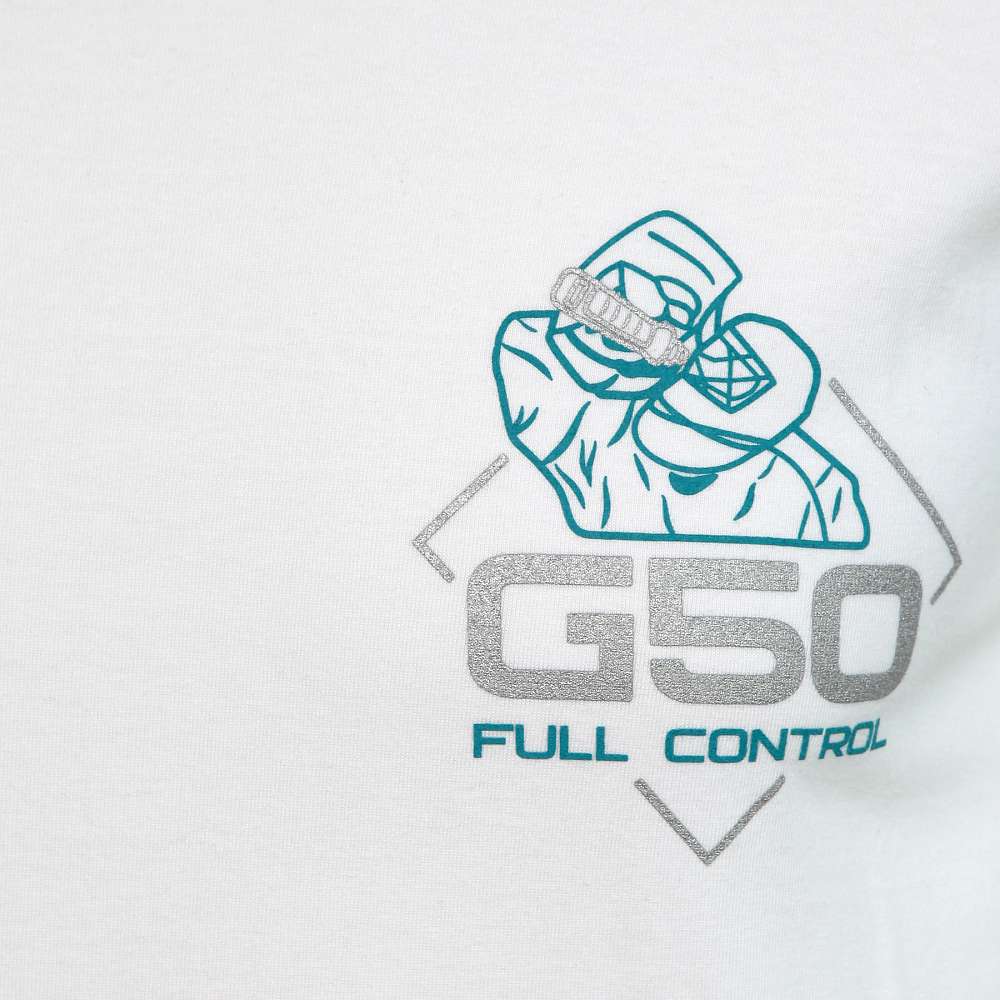 Футболка "G50 FULL CONTROL", цвет белый