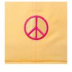 Бейсболка AMERICAN NEEDLE арт. SMU674A-PEAC Peace Micro Slouch (лимонный)