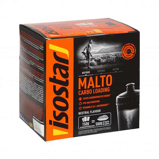 Углеводный напиток Isostar Malto Carbo Loading (9 пакетиков по 50 г)