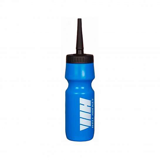 WELL HOCKEY Бутылка для воды с длинным носом, 700 мл (Blue)