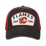 Бейсболка Calgary Flames, черн.-красн., 55-58