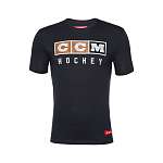 Футболка муж.T4852 CCM VINTAGE LOGO TEE French Navy