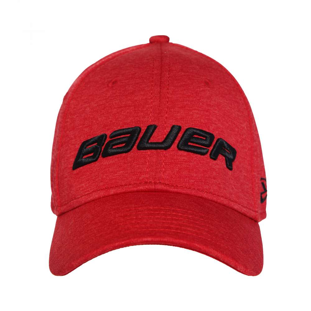 Кепка BAUER / New Era® 39THIRTY® - Shadow Tech Cap YTH - red