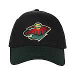 Бейсболка Minnesota Wild, черн.-зелен., 55-58
