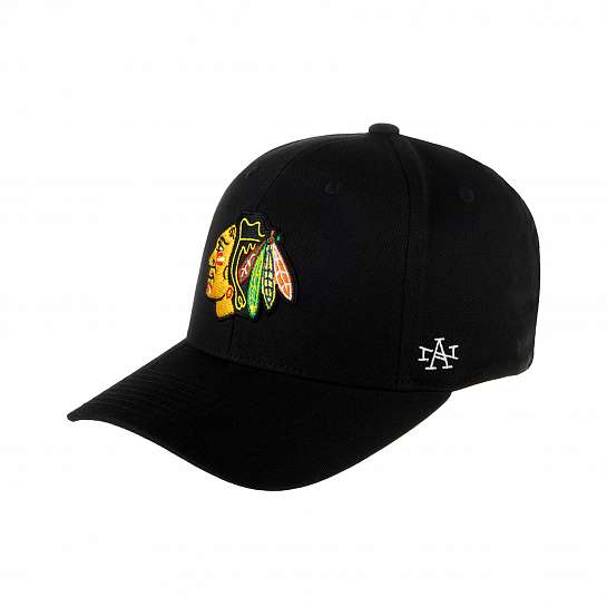 Бейсболка AMERICAN NEEDLE арт. SMU707A-CBH Chicago Blackhawks Arena NHL (черный)