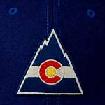 Бейсболка AMERICAN NEEDLE арт. 21005A-CRO Colorado Rockies Archive Legend NHL (синий)