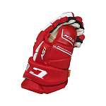 Перчатки игрока муж. HGAS1 SR CCM TACKS Prot Gloves Red/White