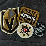 Бейсболка AMERICAN NEEDLE арт. 43912A-VGK Vegas Golden Knights Iconic NHL (черный)