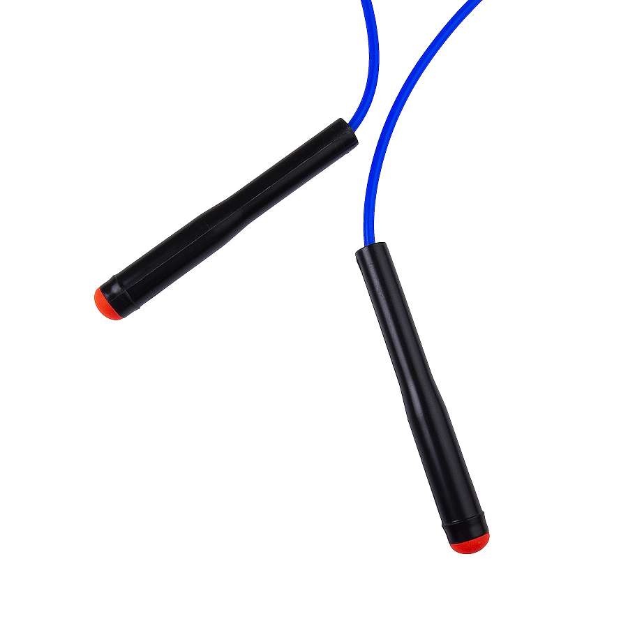 ХОРС Скакалка силиконовая, 3 метра (Синяя)