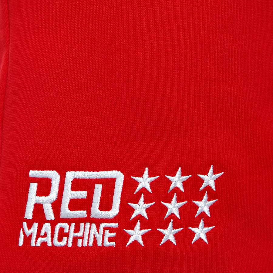 Шорты мужские красные "Red Machine. 9 звезд"