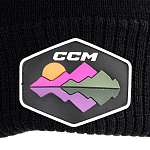 Шапка CCM Winter Collection Pom Knit Striped AD