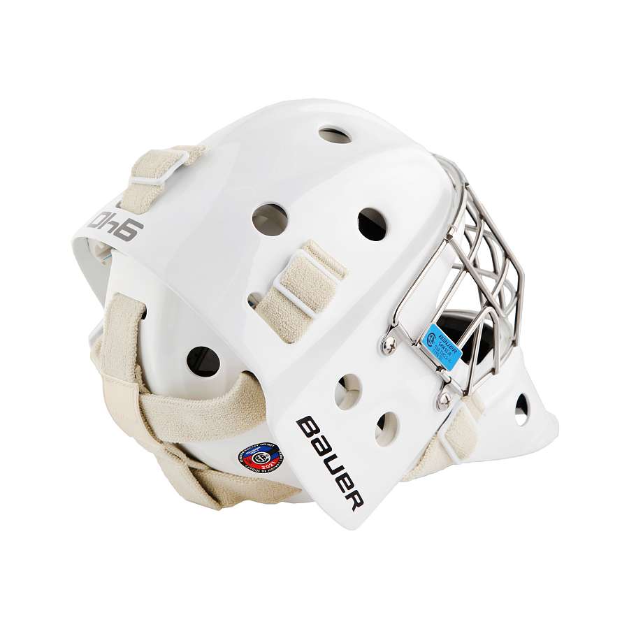 Купить хоккейный Шлем вратаря детский Bauer S21 940 GOAL MASK JR, цвет  Белый за 61 690 ₽ руб. в магазине Hockey Club