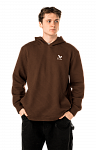 Толстовка S25 BAUER QUILTED HOODIE-SR-BRN