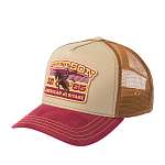 Бейсболка STETSON арт. 7741104 TRUCKER CAP RODEO (бежевый / красный)