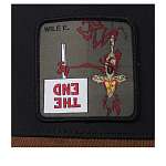 Бейсболка CAPSLAB арт. CL/LOO12/1/PCT/WI2 Looney Tunes Wile E. Coyote (черный / коричневый)