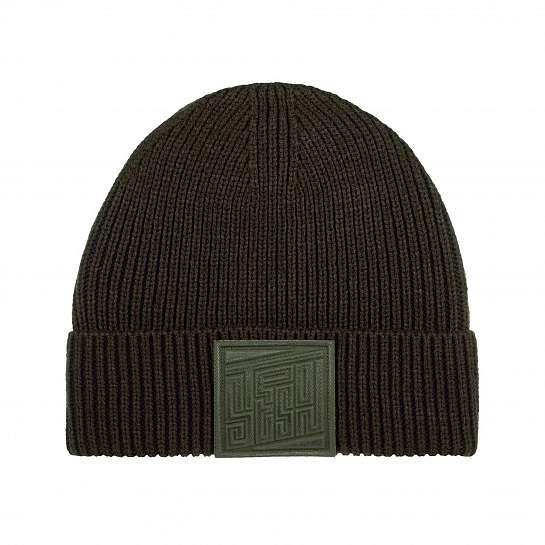 Шапка STETSON арт. 8599128 BEANIE EMBOSSED BADGE (зеленый)