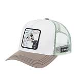 Бейсболка CAPSLAB арт. CL/LOO11/1/CT/BD Looney Tunes Bugs Bunny and Daffy Duck (серый / белый)