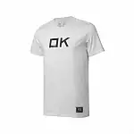 Футболка мужская белая "ОК"