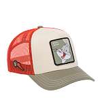 Бейсболка CAPSLAB арт. CL/LOO11/1/CT/BUG1 Looney Tunes Bugs Bunny (оливковый / кремовый)