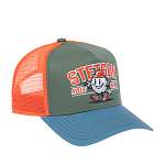 Бейсболка STETSON арт. 7761181 TRUCKER CAP HOLE IN ONE (зеленый / голубой)