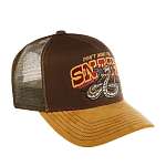 Бейсболка FWS арт. 7761171 TRUCKER CAP DONT WAKE THE SNAKE (коричневый / горчичный)