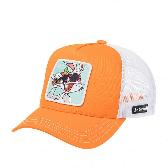 Бейсболка CAPSLAB арт. CL/LOO11/1/CT/BUG2 Looney Tunes Bugs Bunny (оранжевый)
