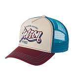 Бейсболка STETSON арт. 7741108 TRUCKER CAP ONE FOR ALL (бежевый / бордовый)