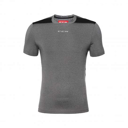 Футболка муж. T7926 PREMIUM TECH TEE DARK GREY
