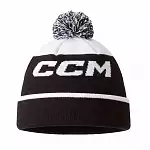 Шапка TEAM POM KNIT POLAR FLEECE AD BK