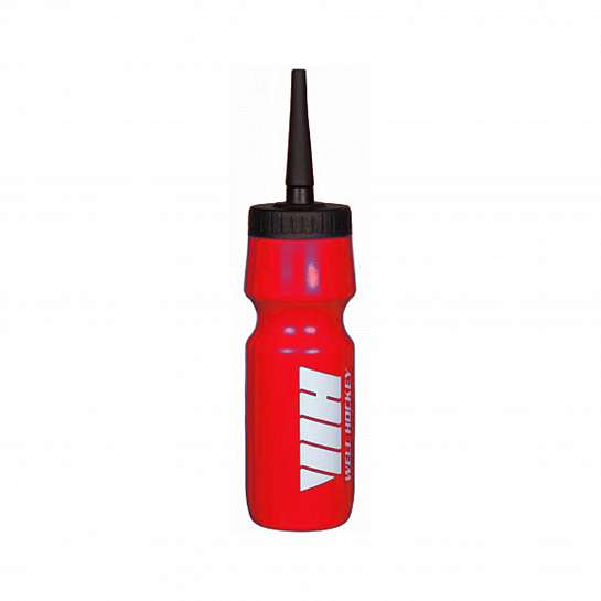 WELL HOCKEY Бутылка для воды с длинным носом, 700 мл (Red)