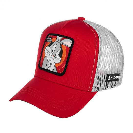 Бейсболка CAPSLAB арт. CL/LOO/1/BUG1 Looney Tunes Bugs Bunny (красный)
