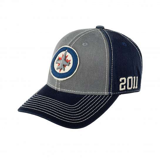 Бейсболка AMERICAN NEEDLE арт. 40102A-WPJ Winnipeg Jets Advantage NHL (синий)