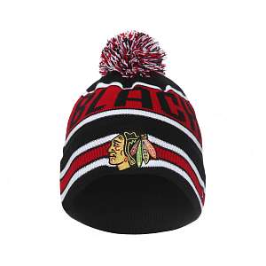 blackhawks skull hat