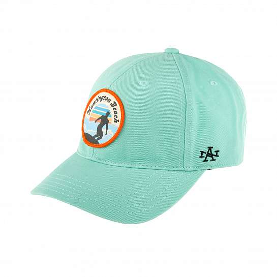 Бейсболка AMERICAN NEEDLE арт. SMU702A-HUNB Huntington Beach Hepcat (светло-зеленый)