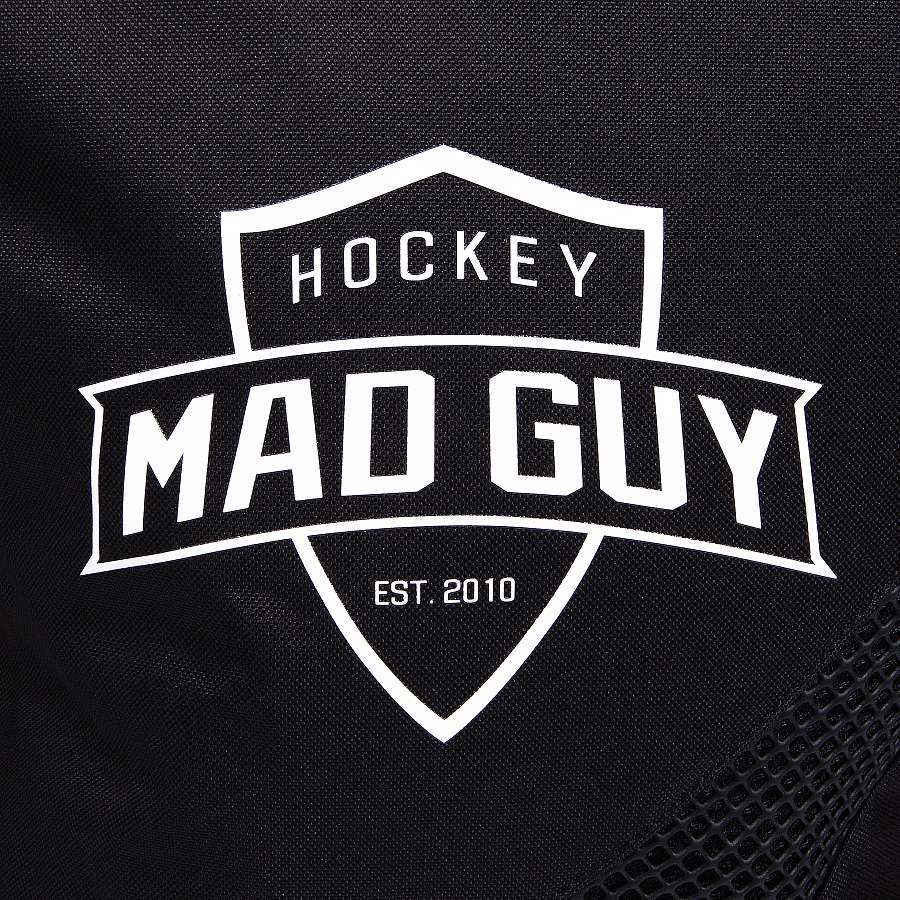 Рюкзак хоккейный на колесах Limited Edition MAD GUY SR (черн/оранж)