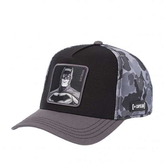 Бейсболка CAPSLAB арт. CL/DC8/1/PCT/TEA DC Comics Batman (серый / черный)