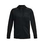 Толстовка UA Armour Fleece FZ Hoodie-BLK