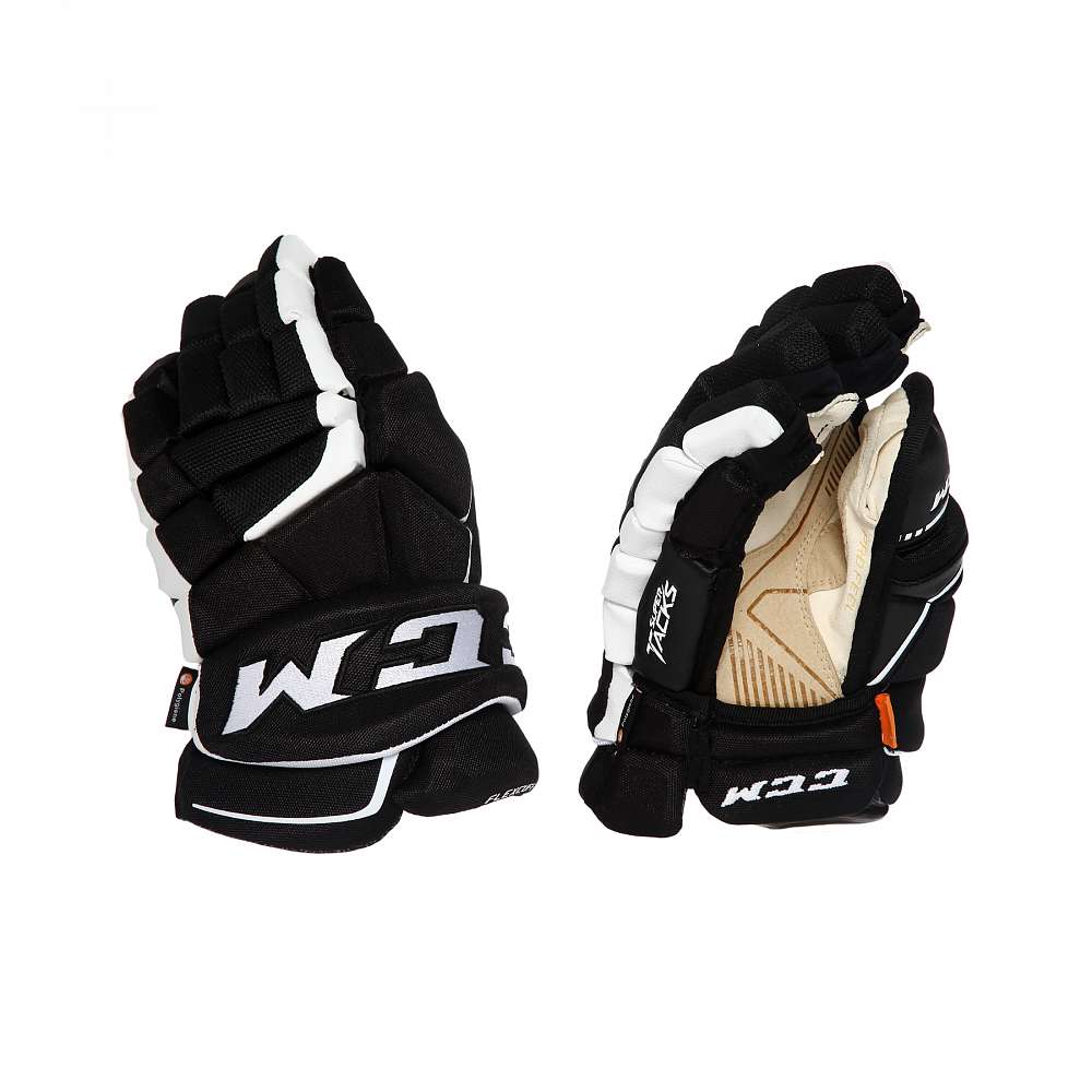 Перчатки игрока дет. HGAS1 JR CCM TACKS Prot Gloves Black/White