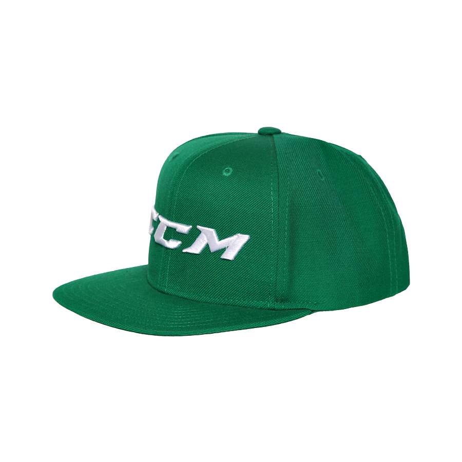 Кепка CCM Logo Snapback зелёный