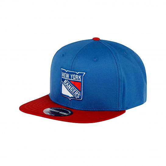 Бейсболка AMERICAN NEEDLE арт. 41722A-NYR New York Rangers Outfield NHL (синий / красный)