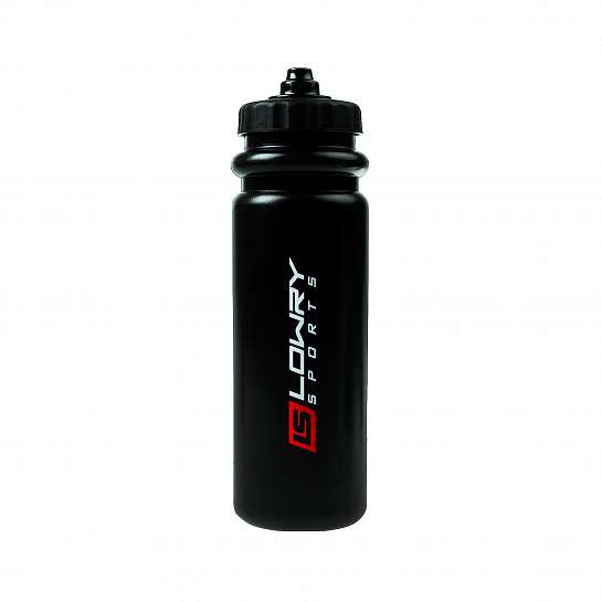 Бутылка для воды с системой напорного клапана Lowry Sports, 850 мл, черная
